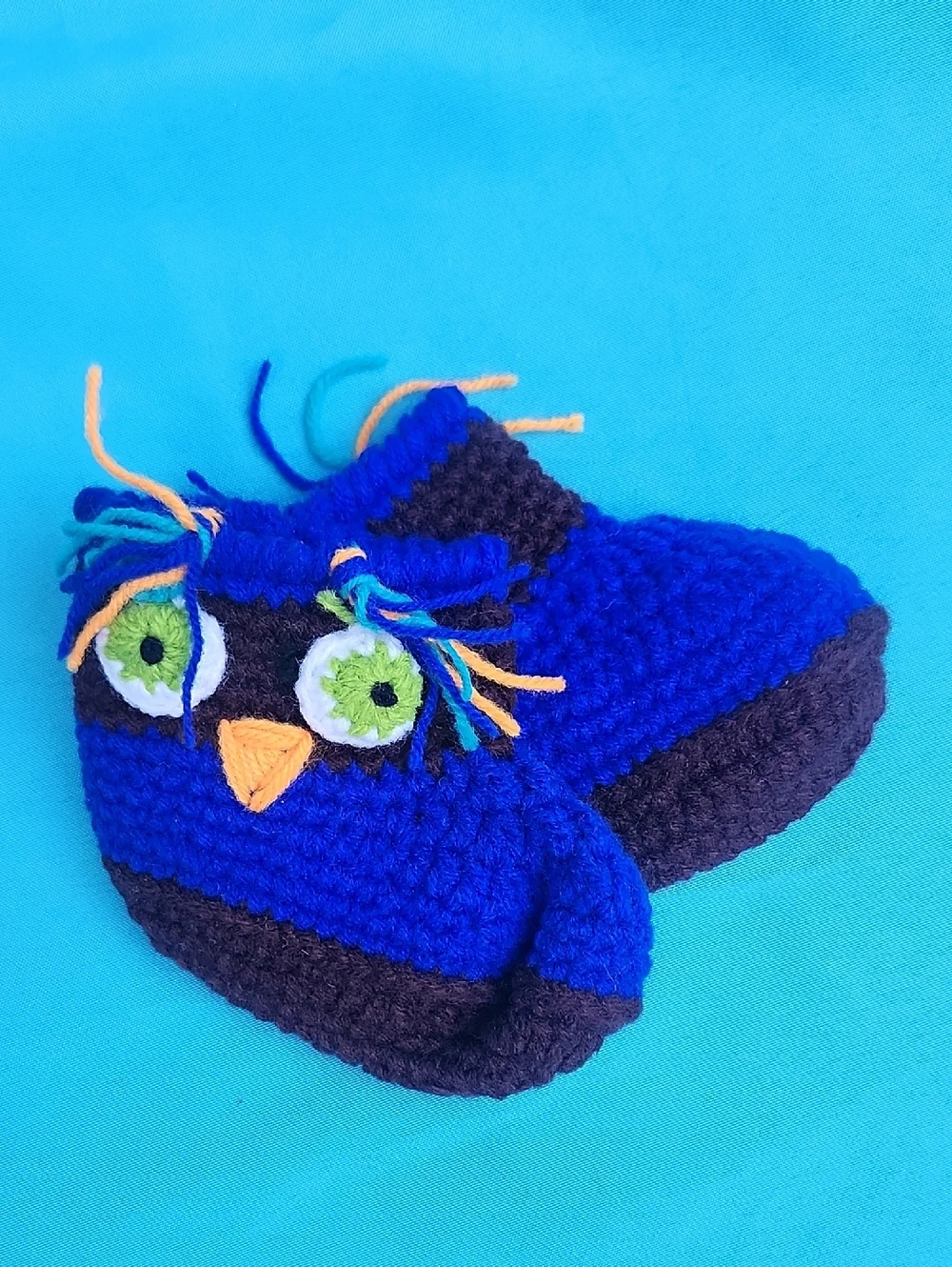 Crochet Owl Booties / Slippers for Child! New